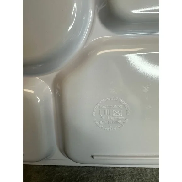 Kids‎ Baseball Themed Divided Melamine Plate Toddler Snack Dish - Picture 4 of 6